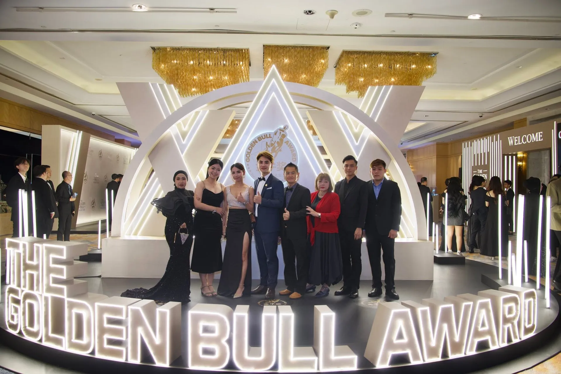 Benz Auto group photograph at the Golden Bull Awards 2025